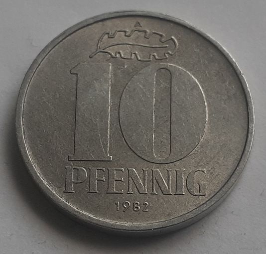 Германия - ГДР 10 пфеннигов, 1982 (6-33)