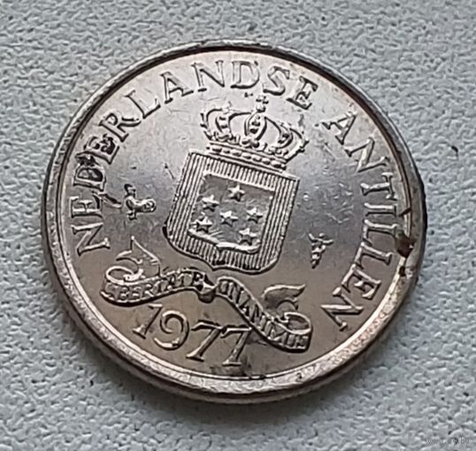 Антильские острова 10 Центов 1977.  5-6-17