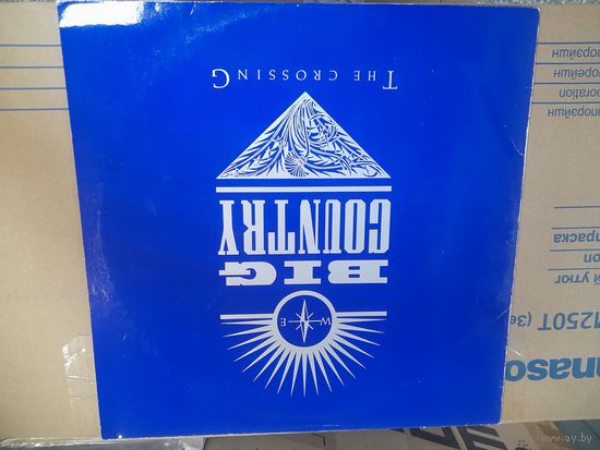 BIG COUNTRY  " THE CROSSING" 1983 LP GERMANY MERCURY 812870  -NM/NM