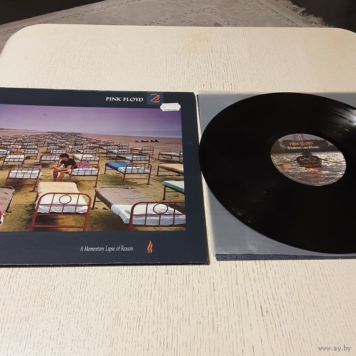 PINK FLOYD - 1987 - A MOMENTARY LAPSE OF REASON (UK) LP,  1ST PRESS