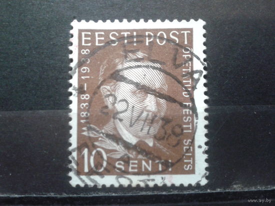 Эстония 1938 артист и писатель