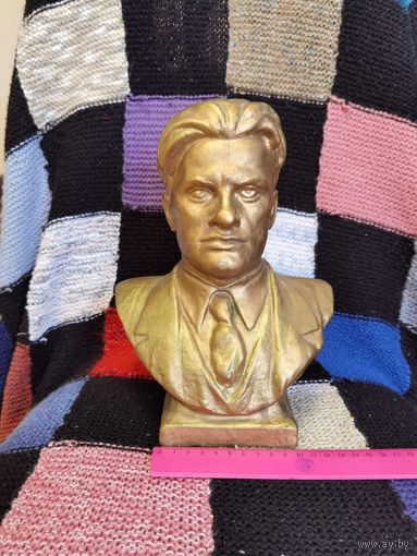 БЮСТ МАЯКОВСКОГО КЕРАМИКА ГЖЕЛЬ 1930 ГОДЫ СКУЛЬПТОР РОЖДНСТВЕНСКАЯ АУКЦИОН ВСЕГО 7 ДНЕЙ