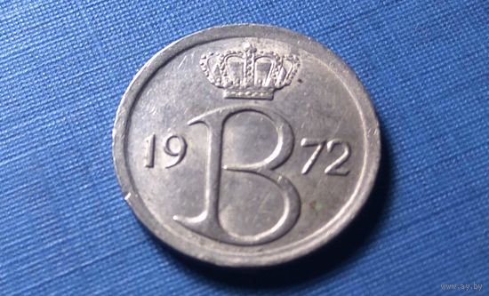 25 сантимов 1972 BELGIE. Бельгия.