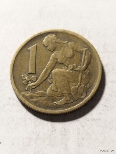 Чехословакия 1 крона 1964