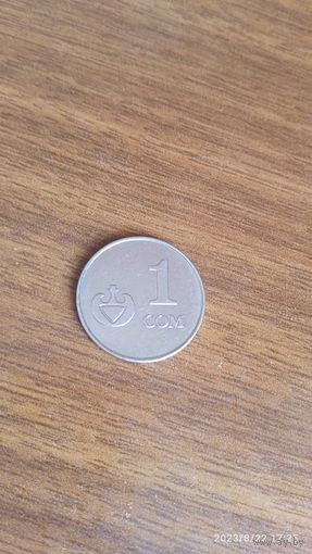 Киргизия 1 сом 2008 года