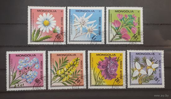 Монголия. 1979 год. Флора. Цветы