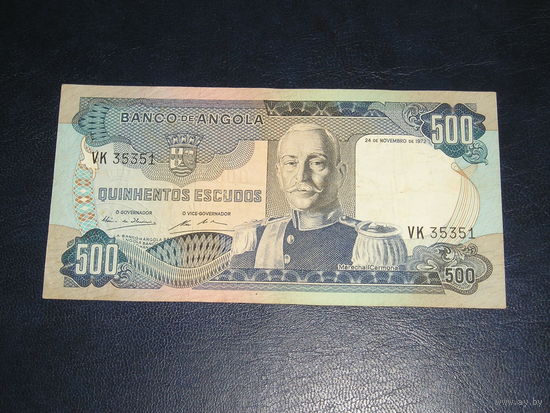 Порт. Ангола 500 Эск. 1972