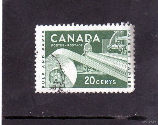 Канада.Ми-309. Целлюлозно-бумажная промышленность. 1956.