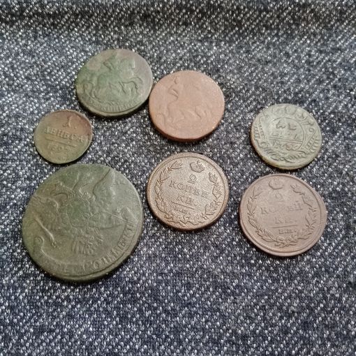 Большой лот монет РИ