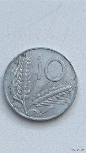 Италия. 10 лир  1979 год.