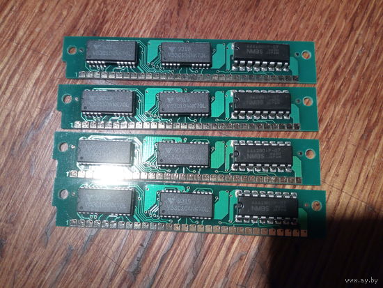 Оперативная память Simm 30 pin 4x256kb  проверенная рабочая.