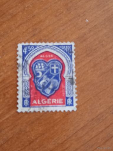 1947 Французская колония Алжир герб (4-6)