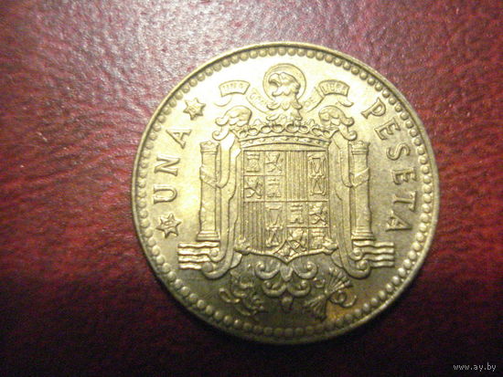 1 песета 1975 (1980) год Испания