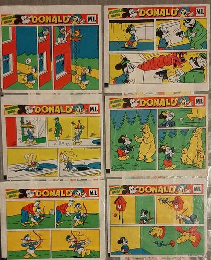 Вкладыши от жвачки