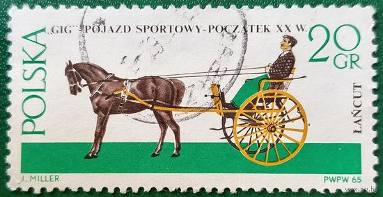 Польша 1965. Конный спорт. Начало 20 века