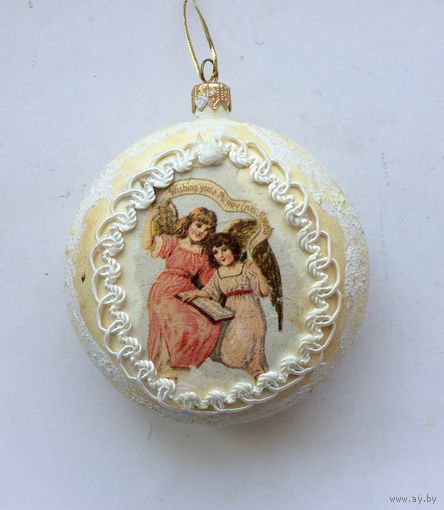 Елочная игрушка Медальон Германия