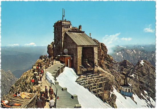 Открытка, Европа, ХХ в. Чистая.