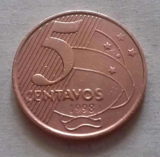 5 сентаво, Бразилия 1998 г.