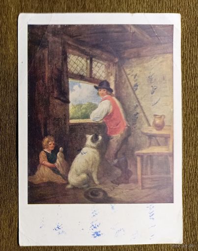 Открытка СССР Живопись. Эрмитаж. 1961 г.