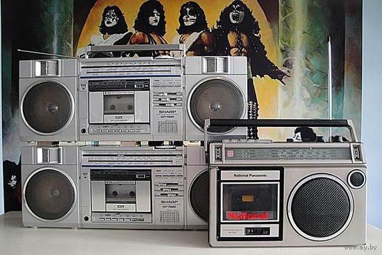 Магнитола SHARP GF-7500 (JAPAN) ОТЛИЧАЮТСЯ! ЦЕНА ЗА ОДНУ! + Бонус!