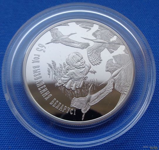 ТОРГ! СОСТОЯНИЕ! 1 рубль 65 лет освобождения Беларуси от немецко – фашистских захватчиков! 2009! ИДЕАЛ! ВОЗМОЖЕН ОБМЕН!