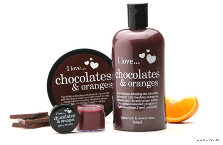 МАСЛО для тела I Love... Chocolates & Oranges Body Butter 200мл