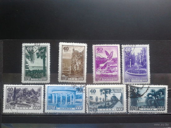 1949  Курорты СССР полная серия