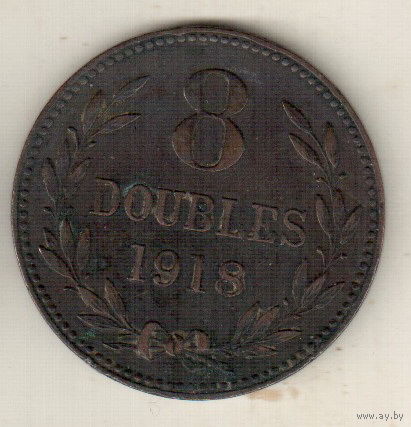 Гернси 8 дублей 1918