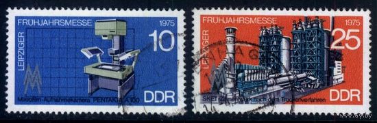 ГЕРМАНИЯ, ГДР - 1975 [Mi. 2023-2024] Гашеная (DDR10)