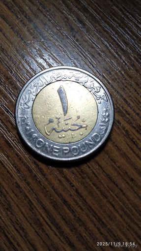 Египет. 1 фунт 2019 - Национальная дорожная сеть.