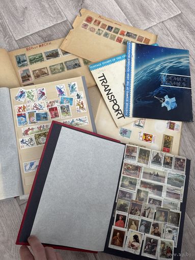 Почтовые марки .разная тематика.разное состояние .