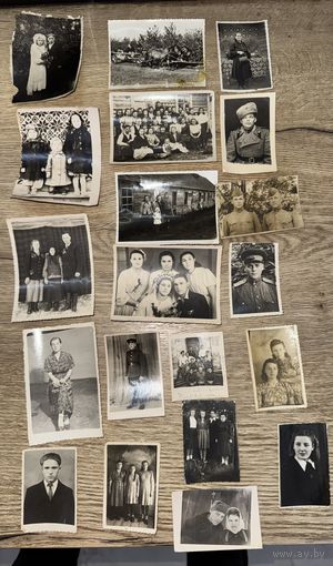 Фото 1950-е годы.цена за все.