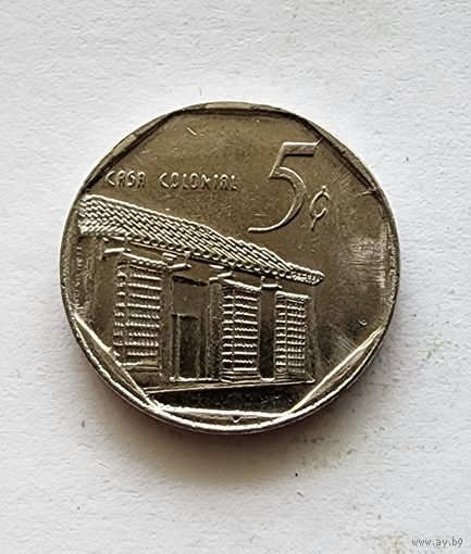 Куба 5 сентаво, 2002