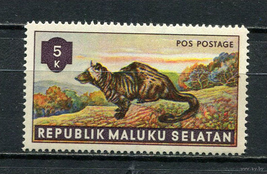 Малуку Селатан - 1953 - Фауна. Азиатская пальмовая циветта 5к - 1 марка. MNH.  (Лот 35HT)-TG3P15