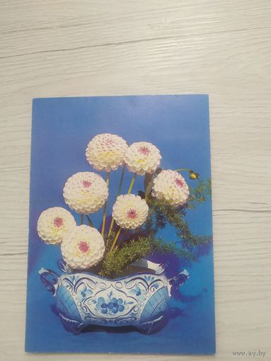 Открытка ЦВЕТЫ