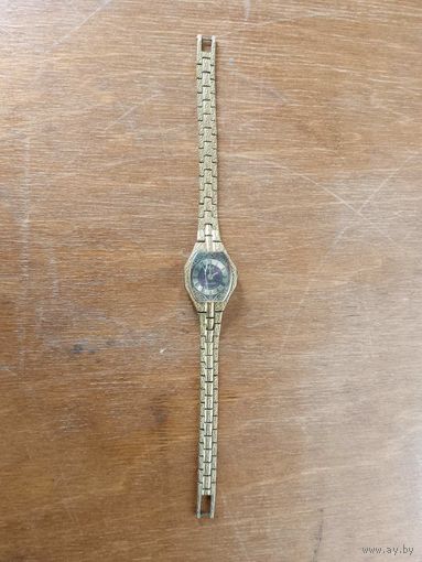 Часы Луч Au позолоченные