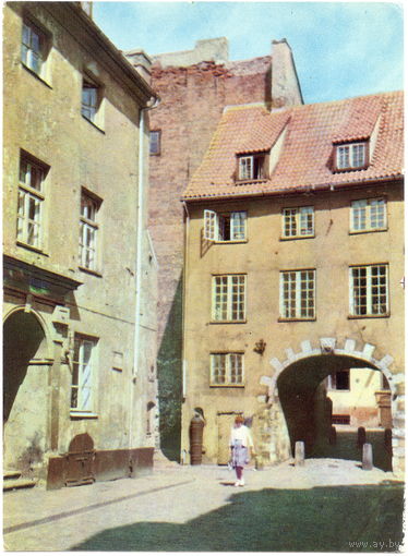 Открытка, Европа, ХХ в. Чистая.