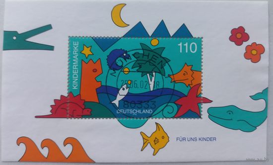 Германия. 1998г. Детская марка.