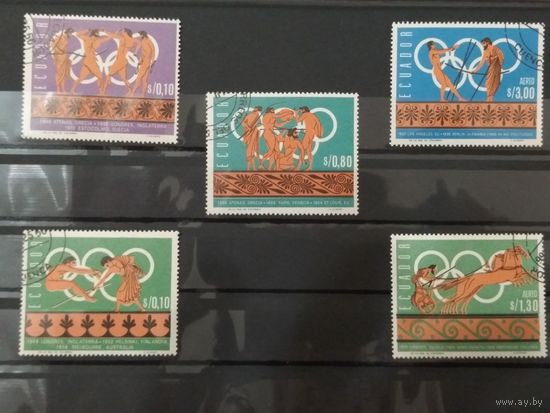 Эквадор. Олимпиада-1968г.