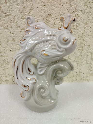 Статуэтка фарфоровая Золотая Рыбка, ФФЗ Минск