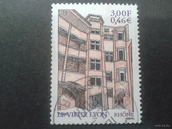 Франция 2001 здание в Лионе