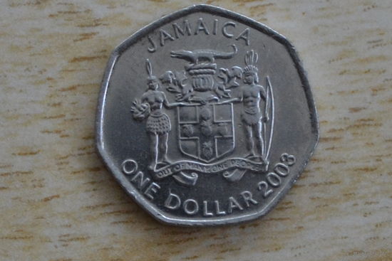 Ямайка 1 доллар 2003