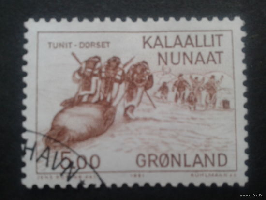 Дания Гренландия 1981 удачная охота