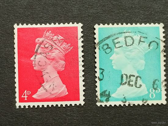 Великобритания 1969. Королева Елизавета II. Полная серия