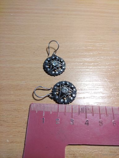 Серьги звезда 875