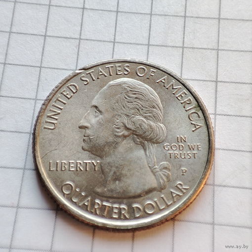 1/4 доллара США  2016 . Национальный парк   Теодора Рузвельта..