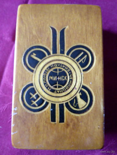 Шкатулка ЧМ по биатлону Минск 1974