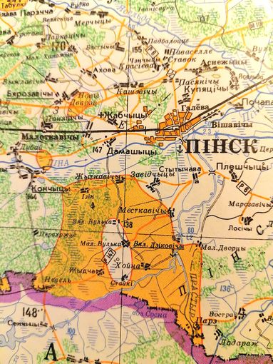 Присматриваете домик в Беларуси? А небеспечное ли, по радиоизотопам место? Онлайн-консультация, подверг.местность заражению или нет (армейские карты).