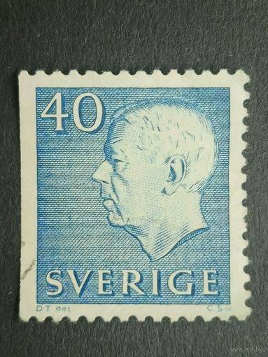 Швеция 1951-1957. Король Швеции Густав VI Адольф