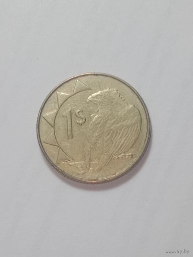 Намибия 1 доллар  2008 года .
